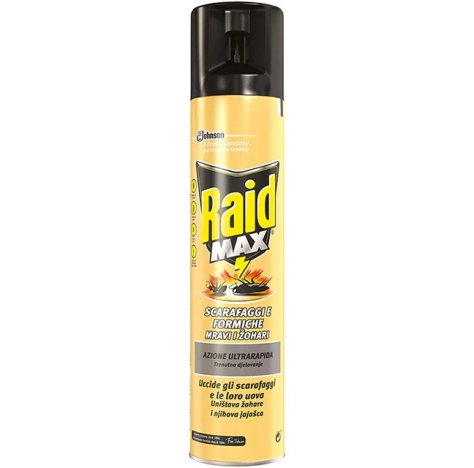 RAID MAX SPRAY SCARAFAGGI E FORMICHE - 300ML