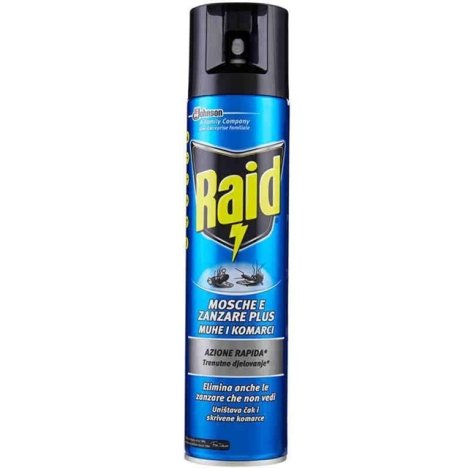 RAID INSETTICIDA MOSCHE & ZANZARE - 400 ML
