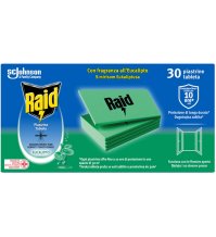 RAID INSETTICIDA PIASTRINE EUCALIPTO - 30 PEZZI