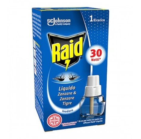 RAID ANTIZANZARE LIQUIDO RICARICA - 30 NOTTI RAID ANTIZANZARE LIQUIDO RICARICA - 30 NOTTI