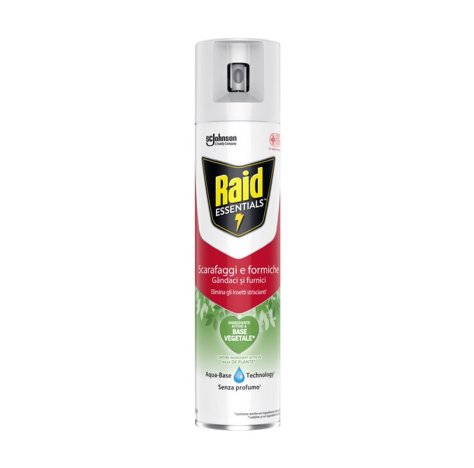 RAID INSETTICIDA ESSENTIAL SCARAFAGGI E FORMICHE - 400 ML