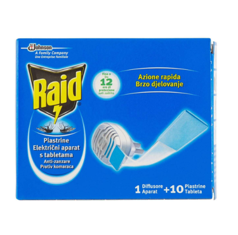 RAID BASE ELETTRICA CON 10 PIASTRINE