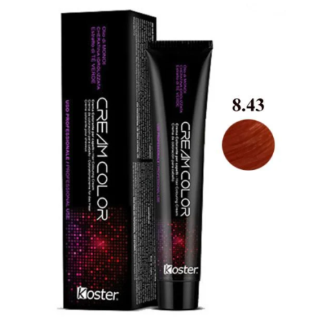 KOSTER CREAM COLOR BIONDO CHIARO RAME DORATO 8.43 -100ML