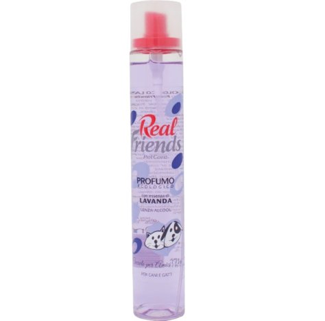 REAL FRIENDS PROFUMO PER CANI E GATTI ALLA LAVANDA 150 ML REAL FRIENDS PROFUMO PER CANI E GATTI ALLA LAVANDA 150 ML