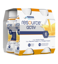 ACTIV ipercalorico e iperproteico vaniglia tropical 4X200ML