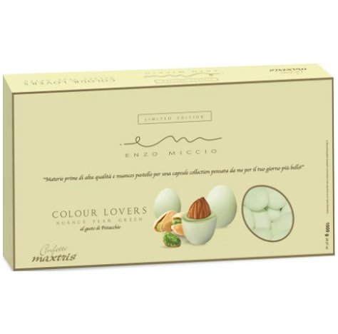 Maxtris Confetti "Nuance Pea" Enzo Miccio Gusto Ricotta E Pera Verde Maxtris Confetti "Nuance Pea" Enzo Miccio Gusto Ricotta E Pera Verde