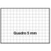 QUADERNO MAXI SEVEN A4 RIGATURA 5MM ( QUADRETTONI PICCOLI SENZA MARGINI ) 