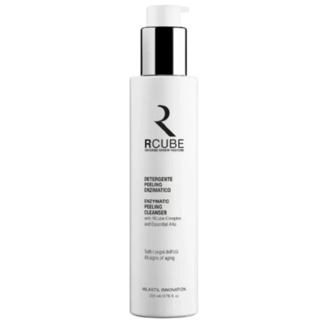 Rilastil Rcube Detergente Peeling Enzimatico Azione Esfoliante Viso 200ml