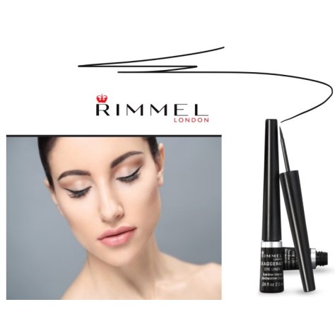 RIMMEL LONDON - EYELINER EYE EXAGGERATE , 001 Black