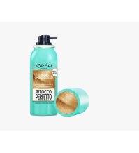 L'Oréal Paris Spray Ritocco Perfetto - Biondo Chiarissimo - Spray Istantaneo per Radici e Capelli Bianchi