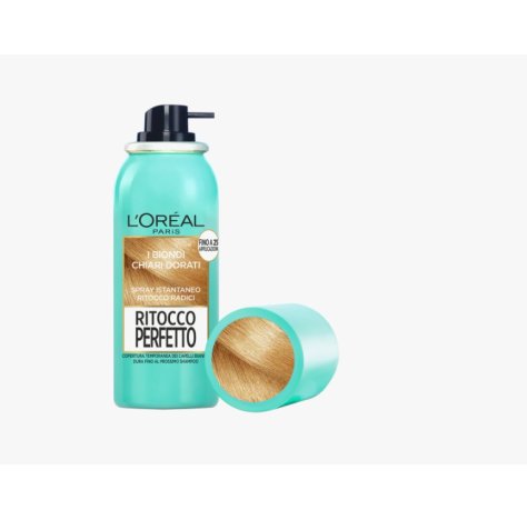 L'Oréal Paris Spray Ritocco Perfetto - Biondo Chiarissimo - Spray Istantaneo per Radici e Capelli Bianchi