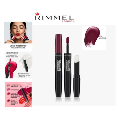 RIMMEL LONDON - ROSSETTO PROVOCALIPS ,570 