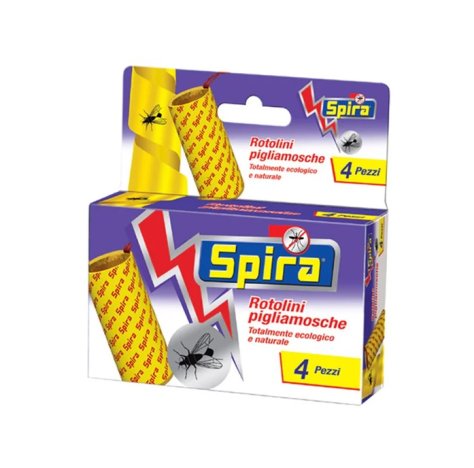 SPIRA 4 ROTOLINI PIGLIAMOSCHE SPIRA 4 ROTOLINI PIGLIAMOSCHE