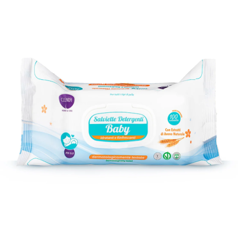 Salviette Detergenti Baby Avena Naturale – 100pz