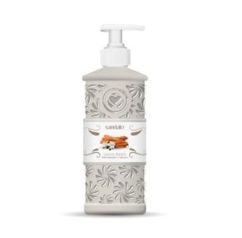 DISPENSER SAPONE LIQUIDO MANI SANDALO 500ML