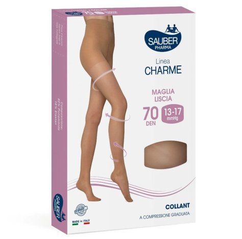 SAUBER Collant Linea Classica 70D Maglia Liscia 3 Nero SAUBER Collant Linea Classica 70D Maglia Liscia 3 Nero