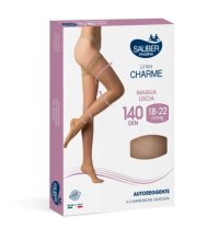 SAUBER Linea Charme 140Den Autoreggente Nero Taglia 3