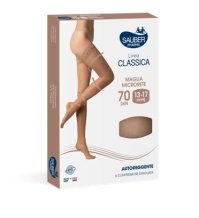 SAUBER LINEA CLASSICA AUTOREGGENTI 70 DEN COLORE NERO TAGLIA 2