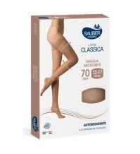 SAUBER CALZE LINEA CLASSICA 70DEN AUTOREGGENTE NERO TAGLIA 4