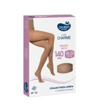 SAUBER COLLANT OPEN TOE MAGLIA LISCIA 140 DEN COLORE NEUTRO/BEIGE TAGLIA 2 LINEA CLASSICA