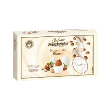 Maxtris Confetto Bianco Nocciolato 1kg Maxtris Confetto Bianco Nocciolato 1kg