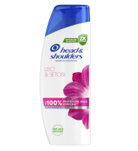 head & shoulders Shampoo Lisci e Setosi, 250 ml