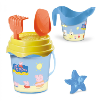 Mondo Peppa Pig Bucket Set Mare per bambini da 18 mesi colore Multicolore - 28053