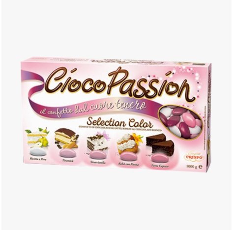 CRISPO CONFETTI CIOCO PASSION SELECTION 1 KG - ROSA
