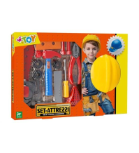 GLOBO  W Toy - Set Attrezzi da Lavoro con Casco
