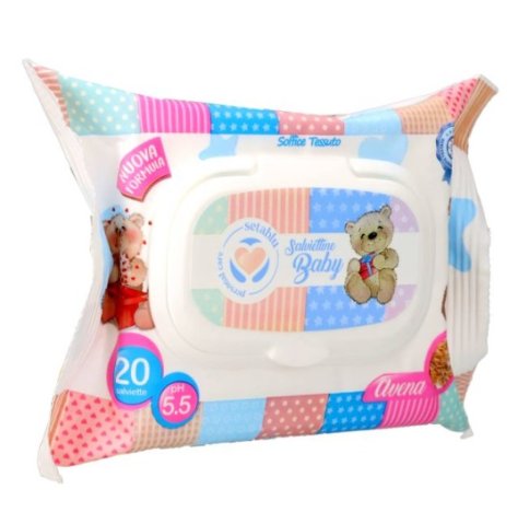 SETABLU SALVIETTE BABY TRAVEL AVENA 20PZ