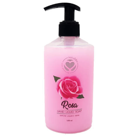 Seta Blu Sapone Liquido Rose 500Ml