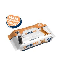 SETA PET SALVIETTINE ANIMALI MAXI 20X27 CM - 50 PEZZI 
