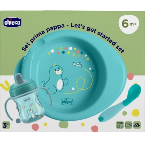 Chicco Set Pappa*Azzurro 6m+