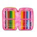 Astuccio Seven 3 Zip Write Down - Fuxia