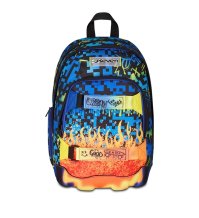 Zaino Seven Dual Scribbled Flame
