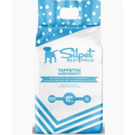 SILPET PET PADS TAPPETINI CANI 10 PZ- 60×90 CM
