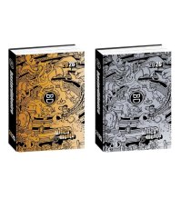 Diario Pocket 16 mesi Gold&Silver Bastardi Dentro