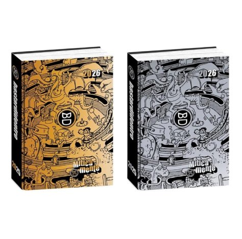 Diario Pocket 16 mesi Gold&Silver Bastardi Dentro