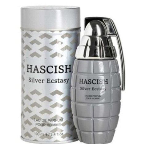 HASCISH – SILVER ECSTASY EDP POUR HOMME 100ML