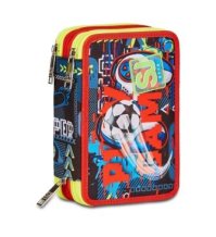 Astuccio sj Gang Funnygoal 3 Zip - Astuccio per la scuola