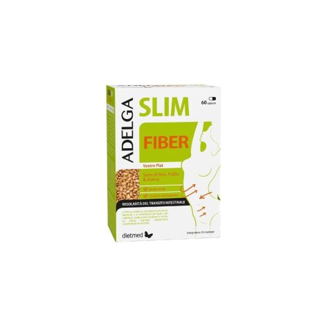 DIETMED ITALIA Srl Adelgaslim Fiber 60 capsule