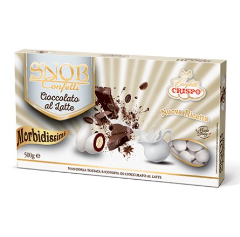 CRISPO CONFETTI SNOB CIOCCOLATO AL LATTE - 500 GR CRISPO CONFETTI SNOB CIOCCOLATO AL LATTE - 500 GR