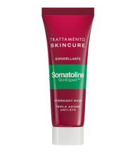 Somatoline SkinExpert, Overnight Mask Levigante - 7 Notti Antirughe, Maschera Viso  Anti-età, Acido Ialuronico - Melatonina  50ml