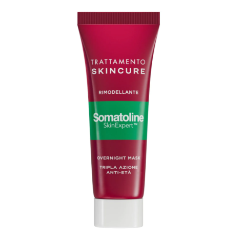 Somatoline SkinExpert, Overnight Mask Levigante - 7 Notti Antirughe, Maschera Viso  Anti-età, Acido Ialuronico - Melatonina  50ml