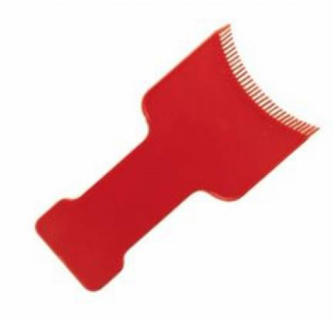 Spatola Meches Denti In Plastica