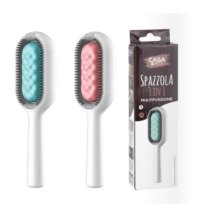 SPAZZOLA 3 IN 1 PULIZIA CANI/GATTI - COLORI ASSORTITI