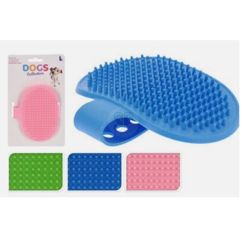 SPAZZOLA PER CANI IN SILICONE 25 CM - COLORI ASSORTITI
