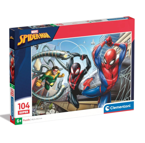 CLEMENTONI Puzzle 104 Pezzi Super Spider Man25778