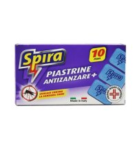 SPIRA PIASTRINE ANTIZANZARE - 10 PEZZI