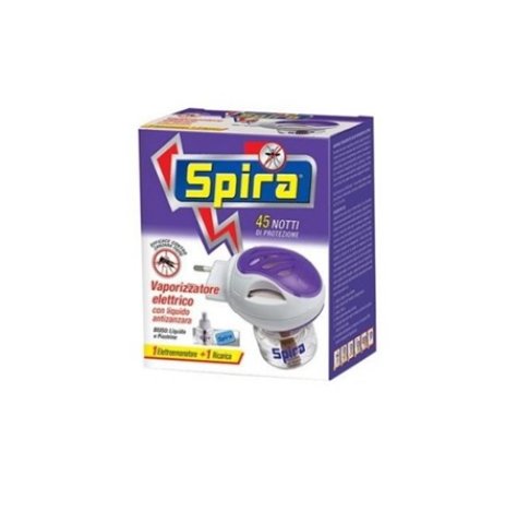SPIRA VAPORIZZATORE BI-USO + RICARICA LIQUIDA - 45 NOTTI SPIRA VAPORIZZATORE BI-USO + RICARICA LIQUIDA - 45 NOTTI